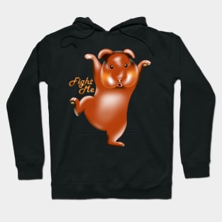 chuncky guinea pig appreciation day karate Hoodie